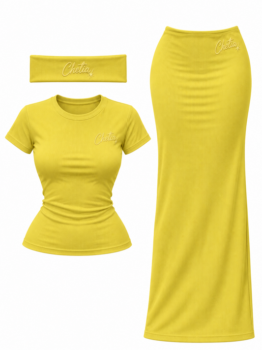 Soft serve set (yellow)
